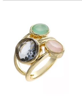 ( nwot ) Gold Tri Color Ring